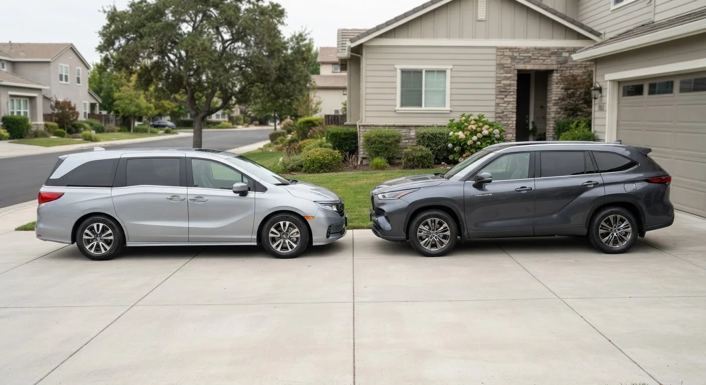 Minivan vs. Three-Row SUV: A Practical Look at Space, Safety, and Running Costs