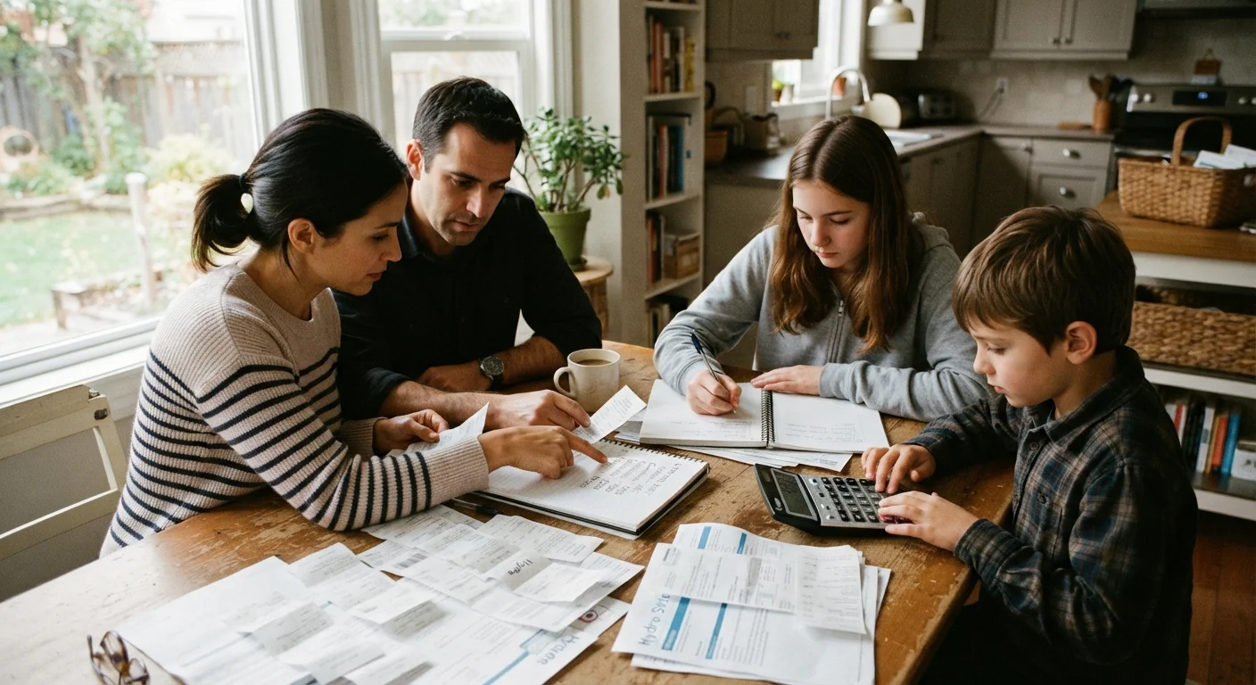 The Family Budget: A Framework That Actually Holds Up Month to Month